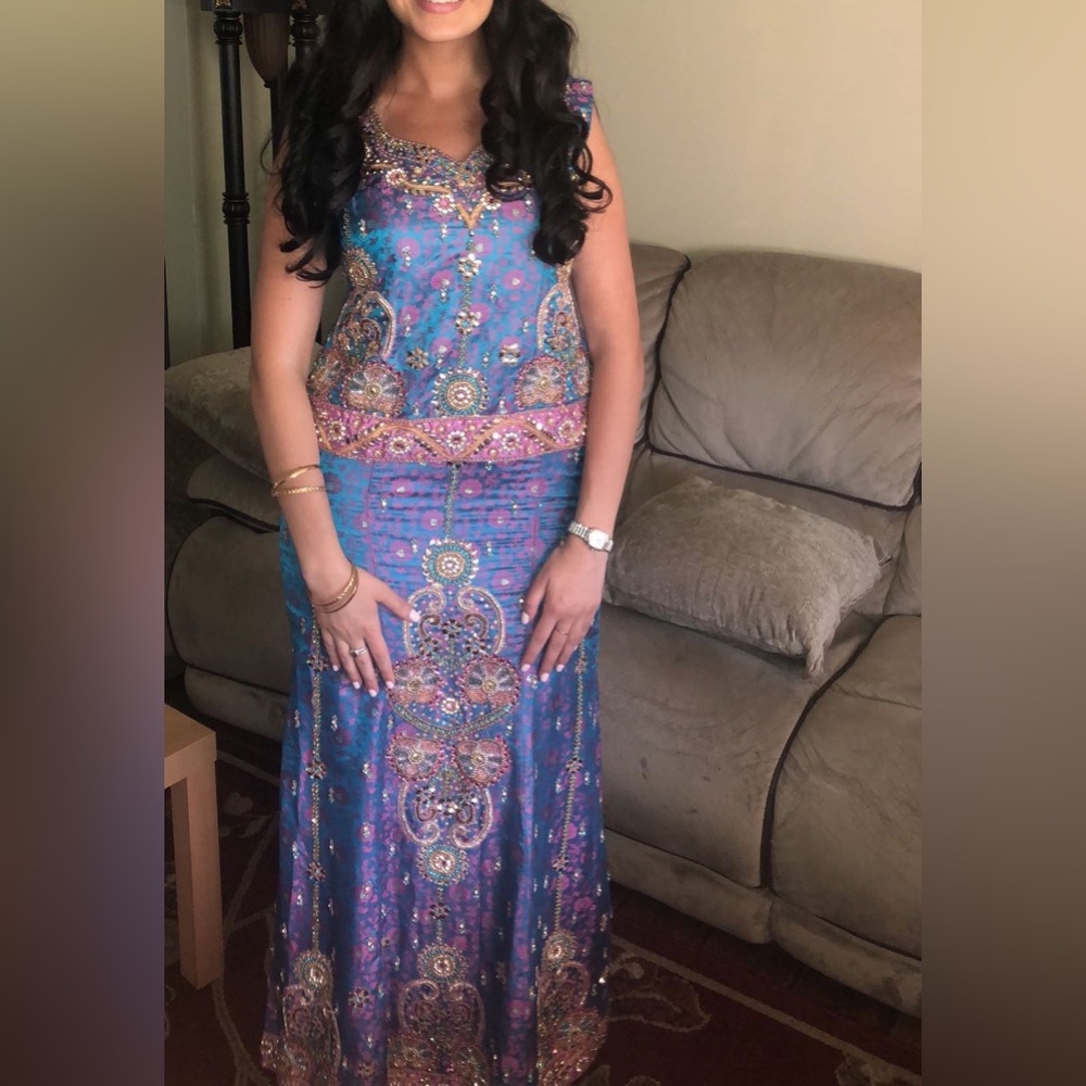 Indian Henna Skirt and Top Outfit